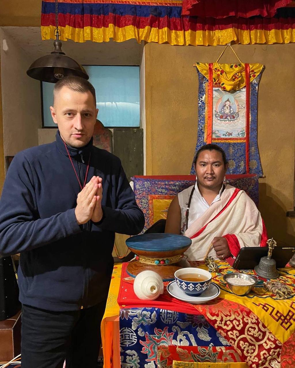 Valentin Roganov, hereditary ritual practitioner
